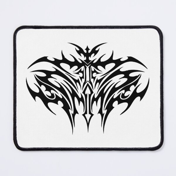 Item preview, Black Goth Emo Graphic Tribal designed and sold by Dem0r.