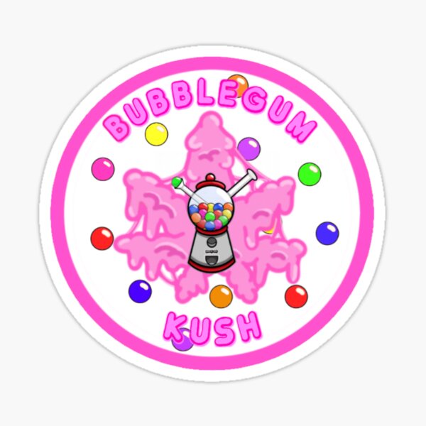 BUBBLEGUM KUSH Sticker