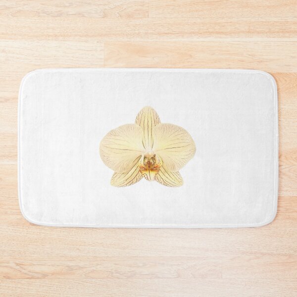 Item preview, yellow orchid flower sticker  designed and sold by inainart.
