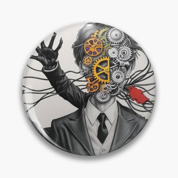 Item preview, Mechanized Identity designed and sold by CollageArt4U.