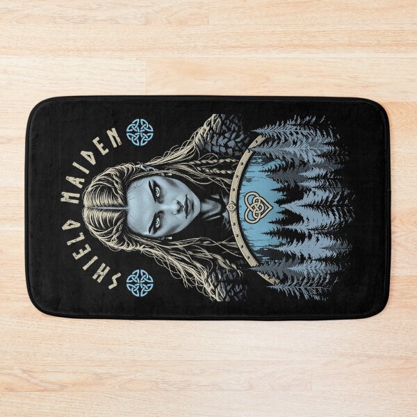 Item preview, Shield Maiden Strong Viking Woman Warrior Norse Mythology designed and sold by GrandeDuc.
