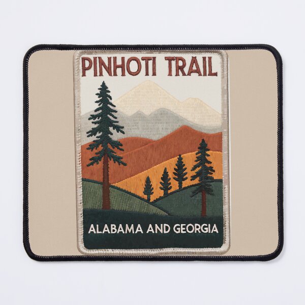 Item preview, Pinhoti Trail - Patch Style Hiking badge - Alabama and Georgia designed and sold by pixelated_echoes.