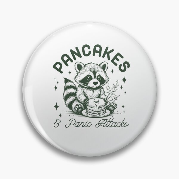 Item preview, Pancakes and Panic Attacks, Anxiety, raccoon lover, ABA Therapist, Speech Therapy, BCBA, Mental Health, RBT, AAC designed and sold by behindthefacts.