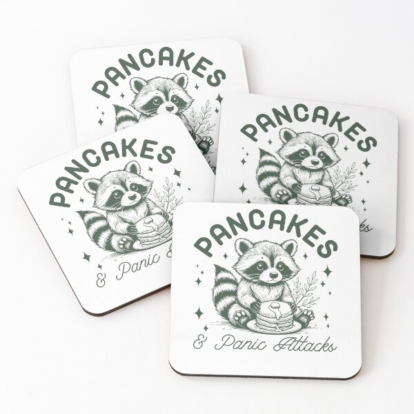 Item preview, Pancakes and Panic Attacks, Anxiety, raccoon lover, ABA Therapist, Speech Therapy, BCBA, Mental Health, RBT, AAC designed and sold by behindthefacts.
