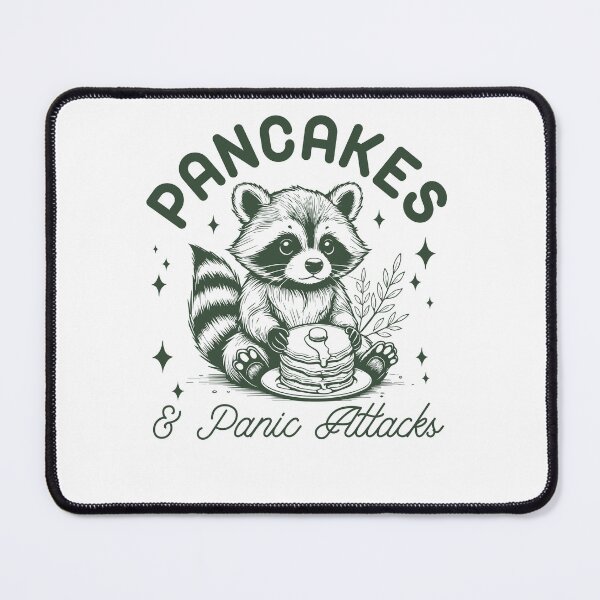 Item preview, Pancakes and Panic Attacks, Anxiety, raccoon lover, ABA Therapist, Speech Therapy, BCBA, Mental Health, RBT, AAC designed and sold by behindthefacts.