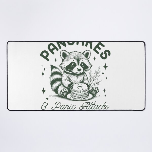 Item preview, Pancakes and Panic Attacks, Anxiety, raccoon lover, ABA Therapist, Speech Therapy, BCBA, Mental Health, RBT, AAC designed and sold by behindthefacts.