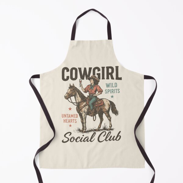 Item preview, Cowgirl Social Club Vintage Western Design with Wine and Wild Spirit Vibes designed and sold by Artisticlions-A.