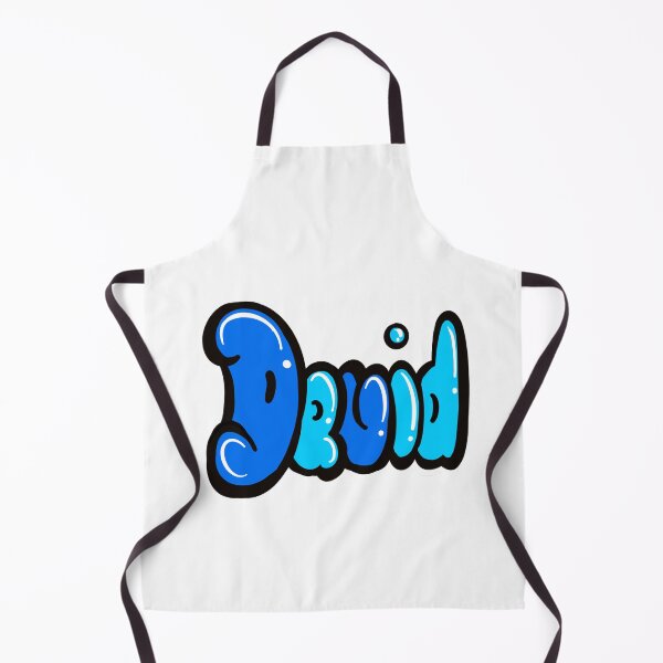 Item preview, David name in blue graffiti calligraphy Top 10 best personalised gifts for boys and men David designed and sold by Artonmytee.