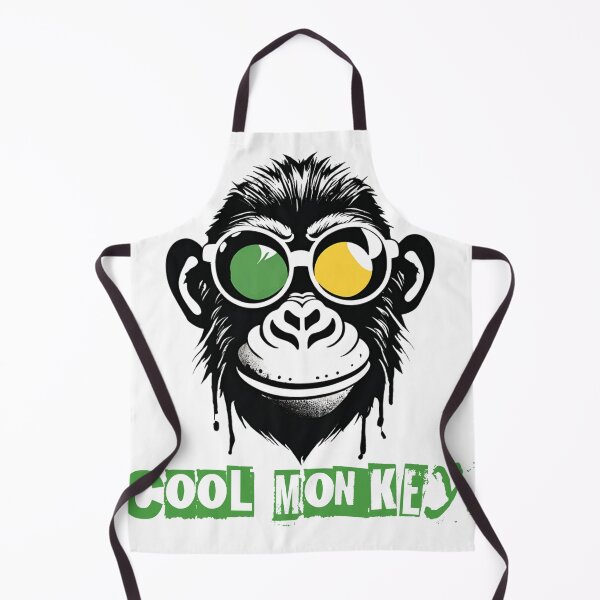 Item preview, Cool Monkey with Sunglasses Street Art designed and sold by yasarstore.