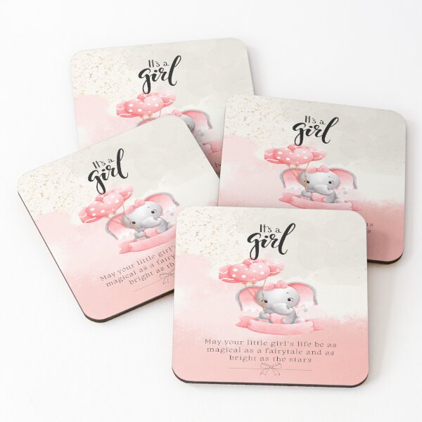 Item preview, It's A Girl | Lined Baby Journal for Girl designed and sold by skkyfaithArtz.