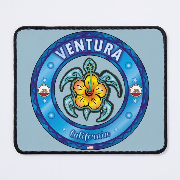 Item preview, Ventura Beach California sea turtle hibiscus designed and sold by studioss76.