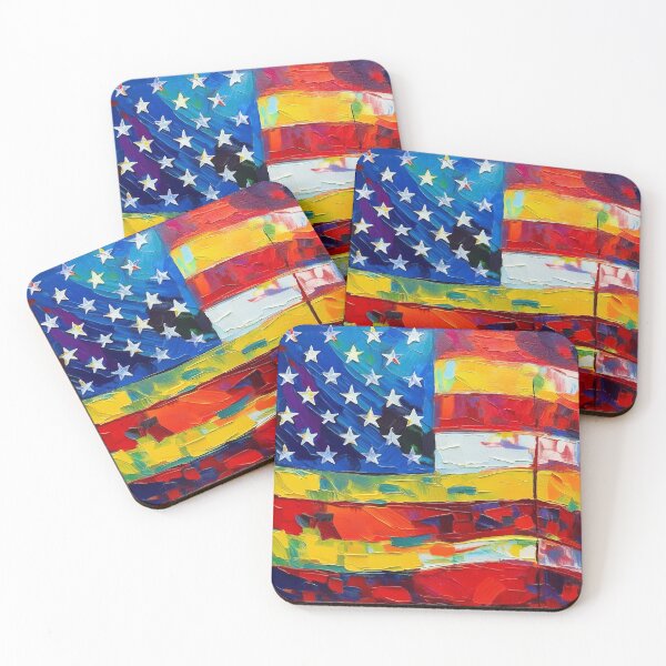 Item preview, USA flag art designed and sold by Andre Faubert.