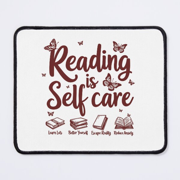 Item preview, Reading Is Self-care, ABA Therapist, Speech Therapy, BCBA, Bookish Mental Health, RBT, AAC designed and sold by behindthefacts.