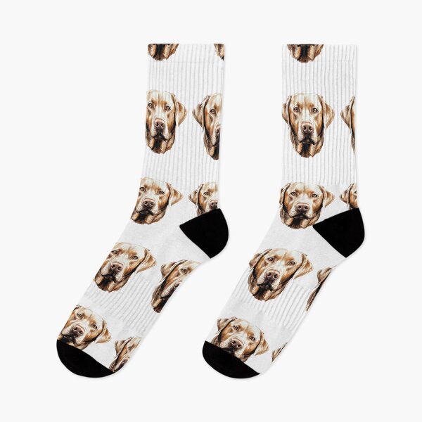 Item preview, Golden Friend: Happy Labrador Retriever Portrait designed and sold by MYK-Printing.