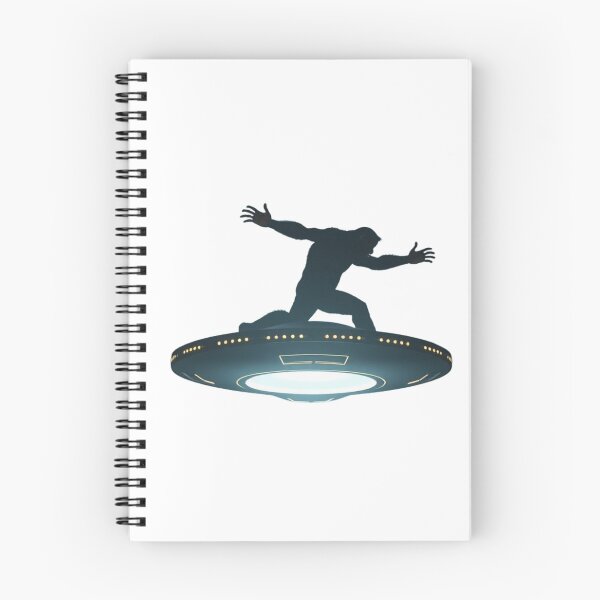 Item preview, Bigfoot Riding A UFO! designed and sold by Nextlevellife.