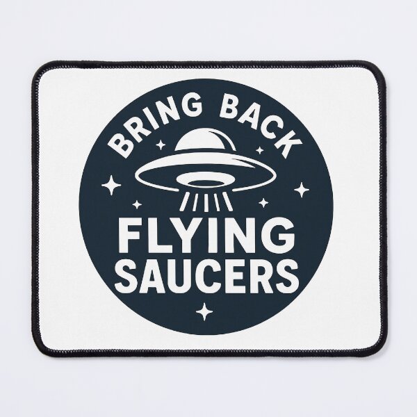 Item preview, Bring Back Flying Saucers T-shirt designed and sold by Charlies-Artbox.