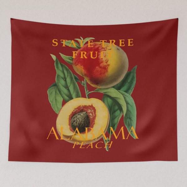 Item preview, Alabama Territory Tree Fruit The Peach designed and sold by taiche.