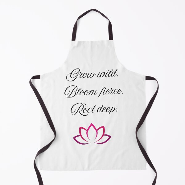 Item preview, Grow wild. Bloom fierce. Root deep. designed and sold by whatthefoxsays.