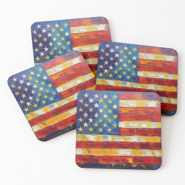 Item preview, USA flag art designed and sold by Andre Faubert.