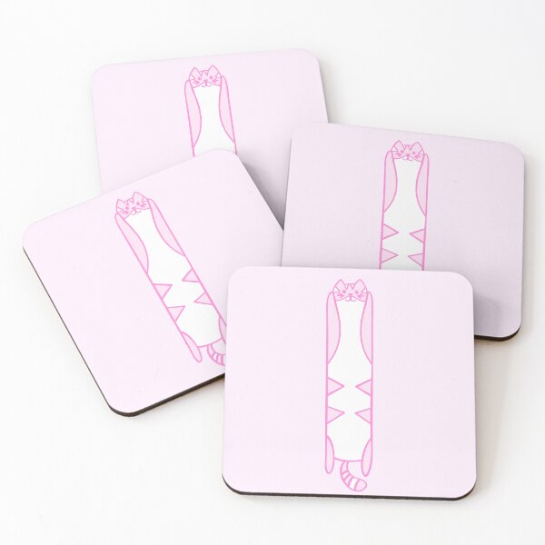 Item preview, Gato largo rosa designed and sold by Ro-s-creations.
