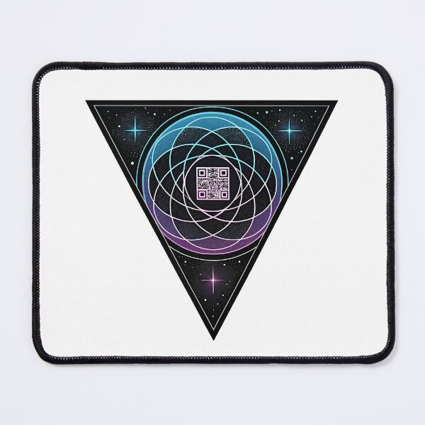 Item preview, Cosmic Gateway AR Design: Interactive Art for Modern Tech Fashion designed and sold by Bouchey.