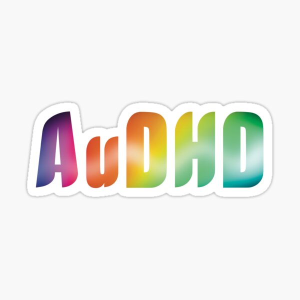 Artikel-Vorschau von AuDHD, designt und verkauft von roracreator.