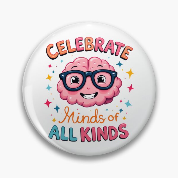 Item preview, Celebrate Minds of All Kinds, Neurodiversity Autism, Autism Awareness, ADHD, Mental Health, Special Ed Teacher, Behavior Analysts, SLP, RBT designed and sold by Orvista.