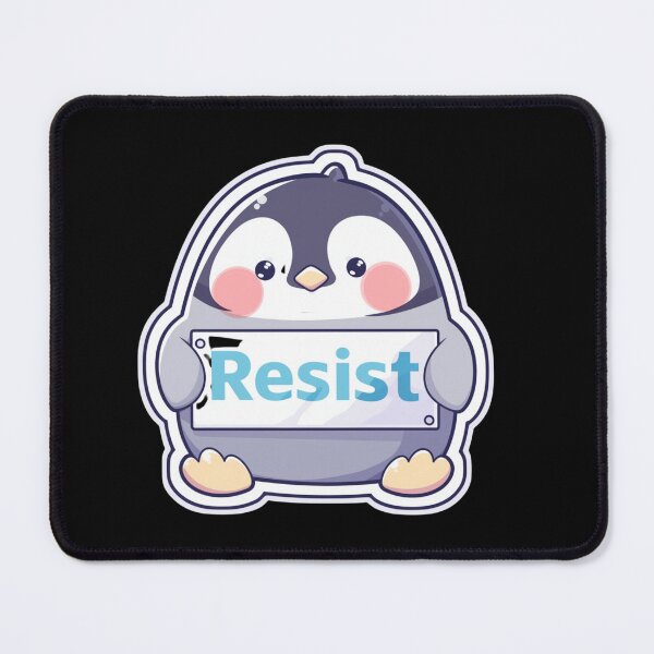 Item preview, Penguins resist! designed and sold by MendaciousMina.