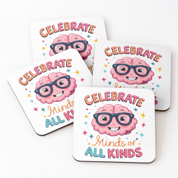 Item preview, Celebrate Minds of All Kinds, Neurodiversity Autism, Autism Awareness, ADHD, Mental Health, Special Ed Teacher, Behavior Analysts, SLP, RBT designed and sold by Orvista.