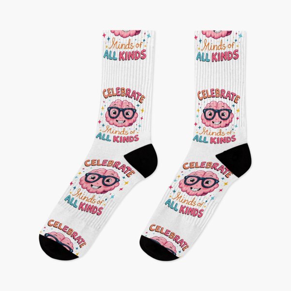 Item preview, Celebrate Minds of All Kinds, Neurodiversity Autism, Autism Awareness, ADHD, Mental Health, Special Ed Teacher, Behavior Analysts, SLP, RBT designed and sold by Orvista.