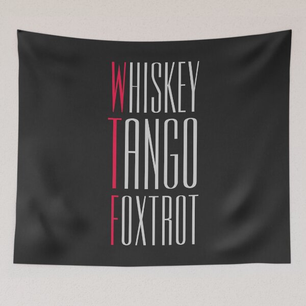Item preview, whiskey tango foxtrot designed and sold by Dorit Fuhg.