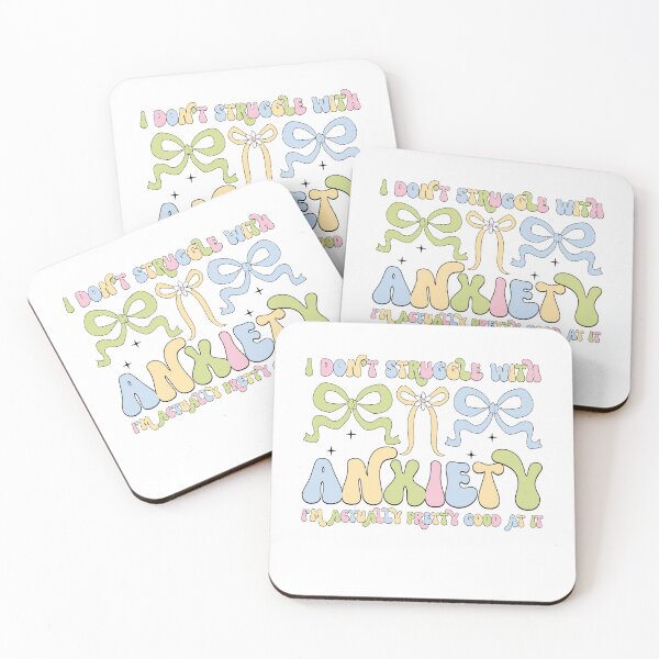 Item preview, I Don't Struggle With Anxiety, Self Love, ABA Therapist, Speech Therapy, BCBA, Coquette Mental Health, RBT, AAC designed and sold by behindthefacts.