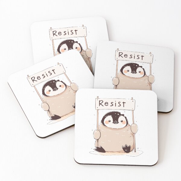 Item preview, Penguins resist! designed and sold by MendaciousMina.