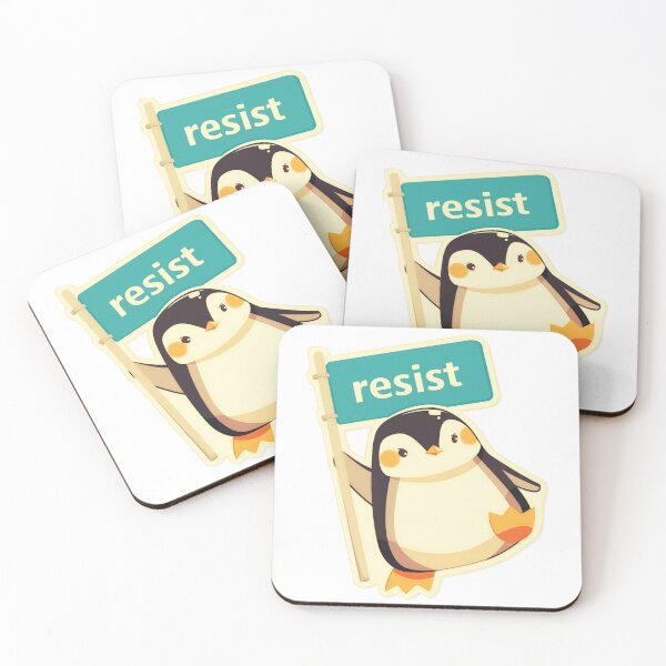 Item preview, Penguins resist! designed and sold by MendaciousMina.