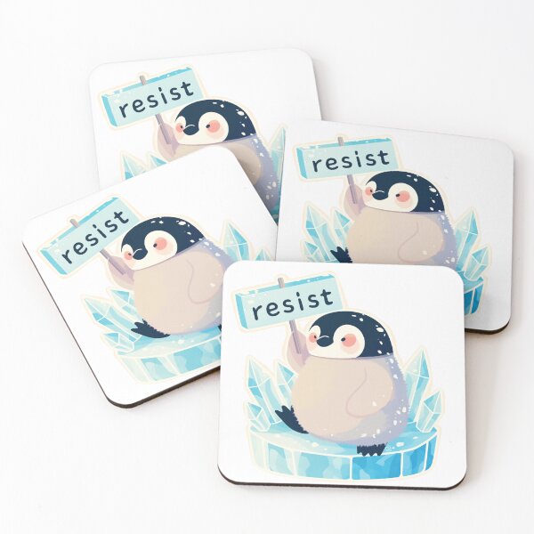 Item preview, Penguins resist! designed and sold by MendaciousMina.