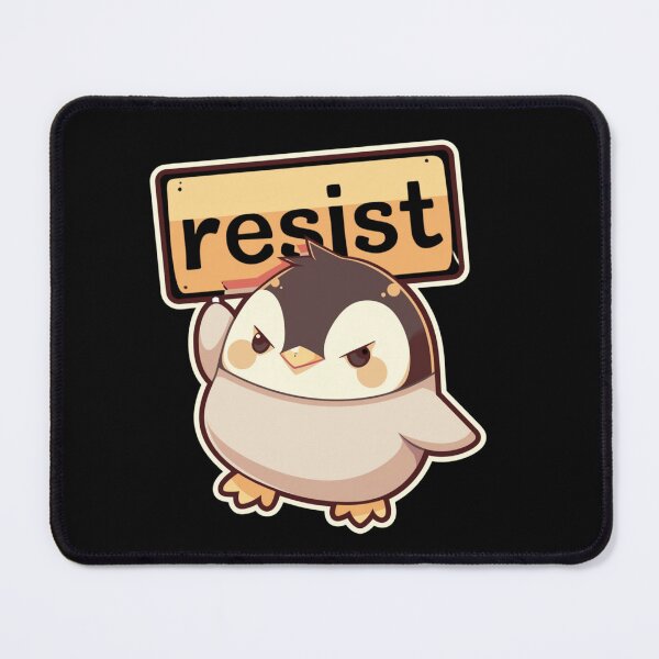 Item preview, Penguins resist! designed and sold by MendaciousMina.