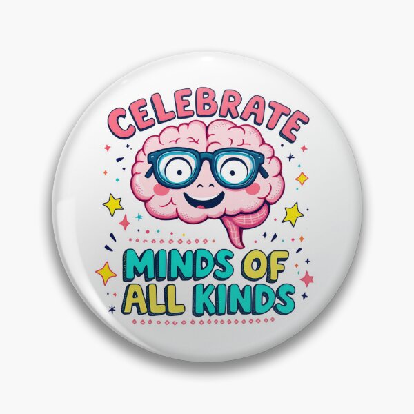 Item preview, Celebrate Minds of All Kinds, Neurodiversity Autism, Autism Awareness, ADHD, Mental Health, Special Ed Teacher, Behavior Analysts, SLP, RBT designed and sold by Orvista.