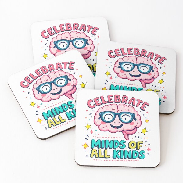 Item preview, Celebrate Minds of All Kinds, Neurodiversity Autism, Autism Awareness, ADHD, Mental Health, Special Ed Teacher, Behavior Analysts, SLP, RBT designed and sold by Orvista.