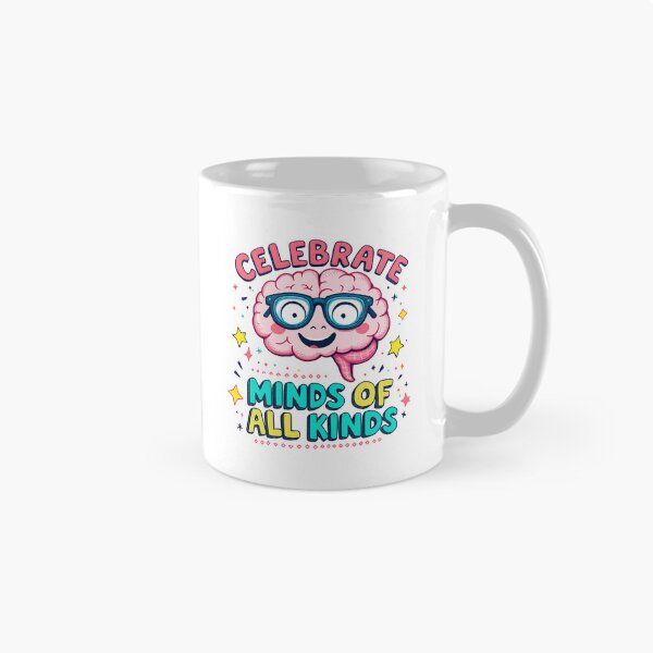 Item preview, Celebrate Minds of All Kinds, Neurodiversity Autism, Autism Awareness, ADHD, Mental Health, Special Ed Teacher, Behavior Analysts, SLP, RBT designed and sold by Orvista.
