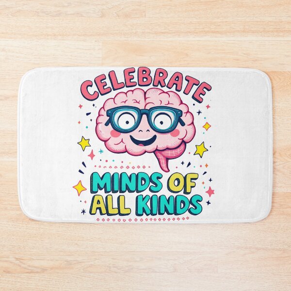 Item preview, Celebrate Minds of All Kinds, Neurodiversity Autism, Autism Awareness, ADHD, Mental Health, Special Ed Teacher, Behavior Analysts, SLP, RBT designed and sold by Orvista.