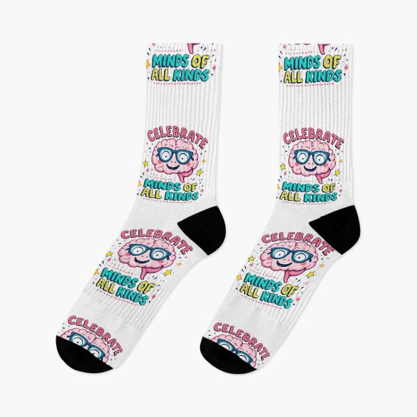 Item preview, Celebrate Minds of All Kinds, Neurodiversity Autism, Autism Awareness, ADHD, Mental Health, Special Ed Teacher, Behavior Analysts, SLP, RBT designed and sold by Orvista.