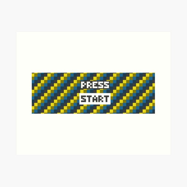 Item preview, startmenu Press Start Artwork designed and sold by startmenu.