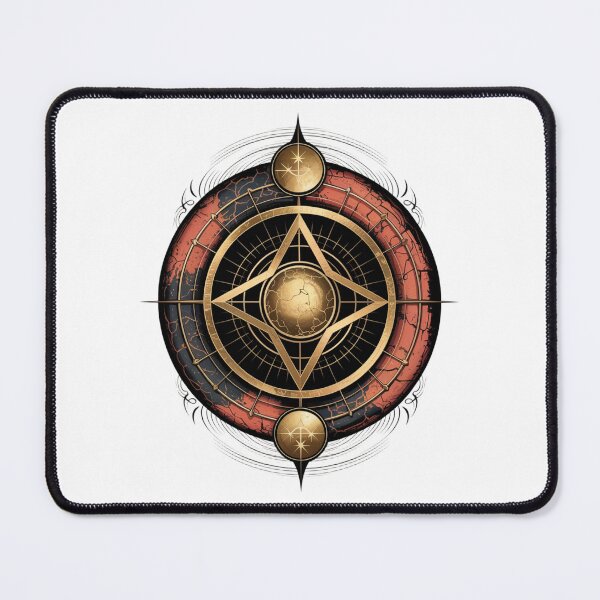 Item preview, Golden Alchemy Circle designed and sold by SignumShop.