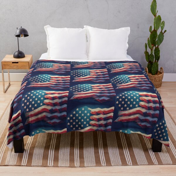 Item preview, USA flag art designed and sold by Andre Faubert.