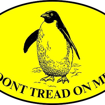 Artwork thumbnail, DONT TREAD ON ME - OVAL BOTTOM WORDS by Alt Department of Education