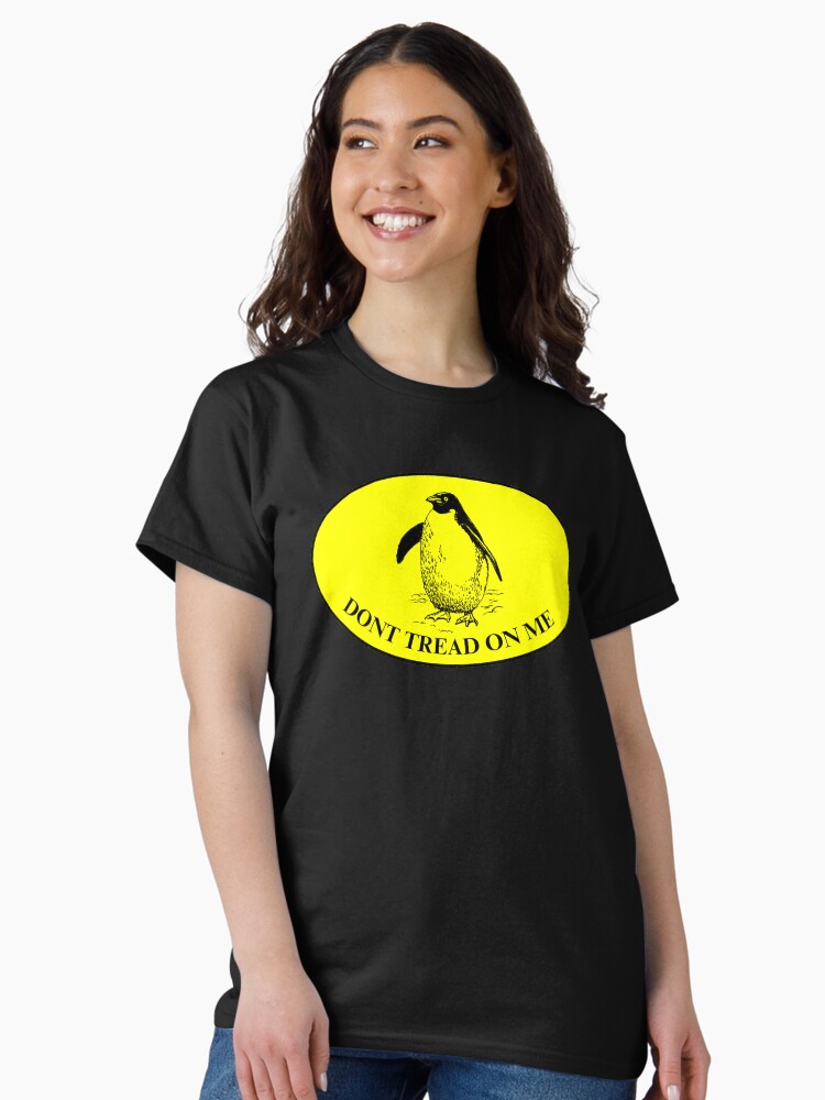 Thumbnail 2 of 7, Classic T-Shirt, DONT TREAD ON ME - OVAL BOTTOM WORDS designed and sold by AltEducation.