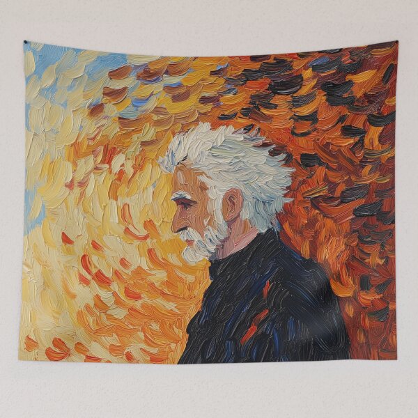 Item preview, Jacques Derrida | Post-impressionist painting style designed and sold by ComicsFactory.