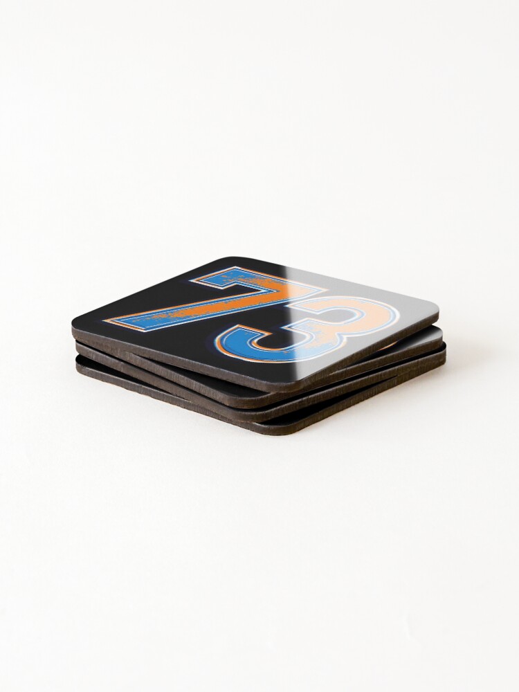 Thumbnail 4 of 5, Coasters (Set of 4), Retro Racing 73 Number designed and sold by SteadyRolling.