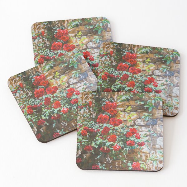 Item preview, Red Roses – Original Oil Painting by Lukian designed and sold by LukianArtPrint.