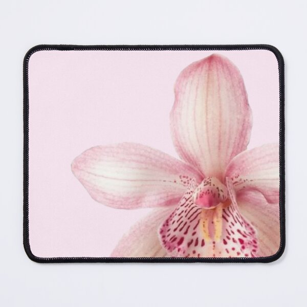 Item preview, pink orchid flower sticker designed and sold by inainart.